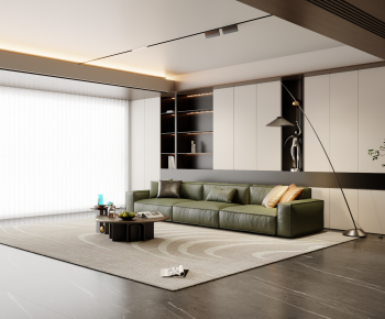 Modern A Living Room-ID:959137926