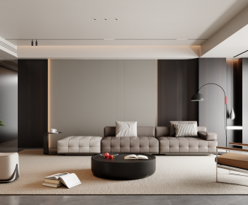 Modern A Living Room-ID:932605985
