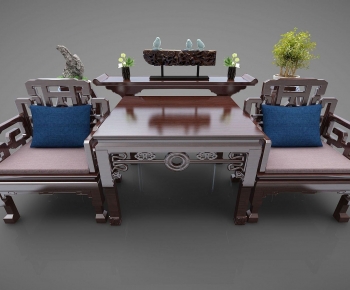 New Chinese Style Leisure Table And Chair-ID:167983067