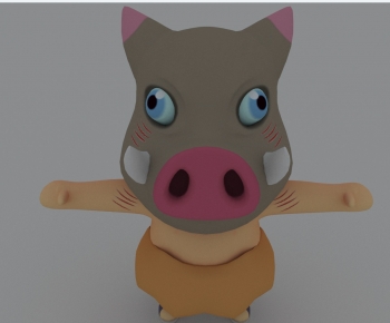 Modern Animal Pig-ID:679380897