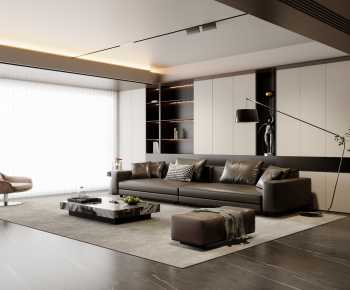 Modern A Living Room-ID:180640234