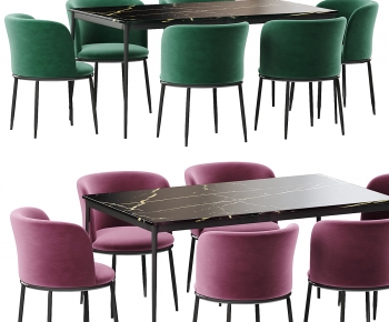 Modern Dining Table And Chairs-ID:826204063