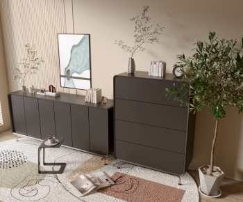 Modern Side Cabinet-ID:820405017