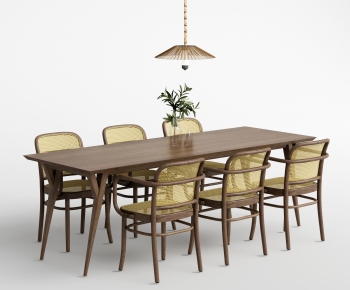 Modern Dining Table And Chairs-ID:101048984