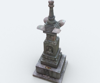 New Chinese Style Sculpture Sketch-ID:613300096