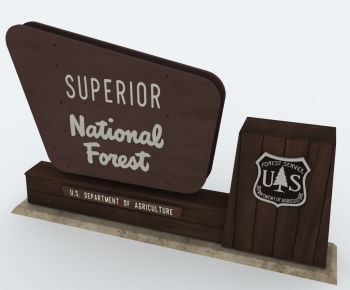 Modern Building Component-ID:424622066