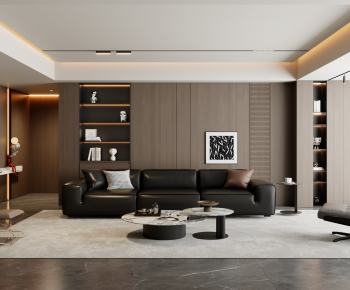 Modern A Living Room-ID:204470291