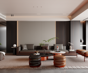 Modern A Living Room-ID:654541026