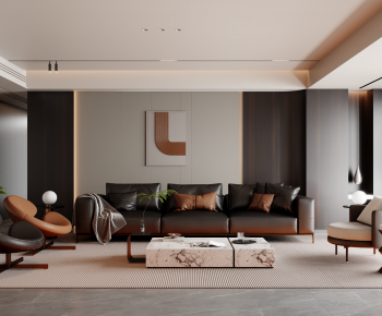Modern A Living Room-ID:516311888