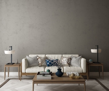 Modern Three-seat Sofa-ID:413830363
