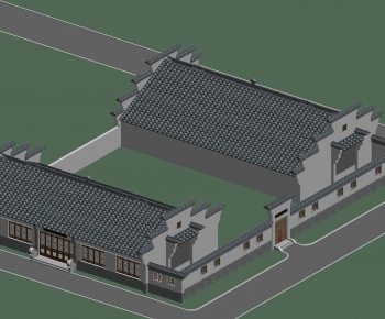 Modern Building Appearance-ID:375437973