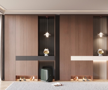 French Style Shoe Cabinet-ID:509743937