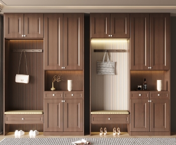 French Style Shoe Cabinet-ID:400359656