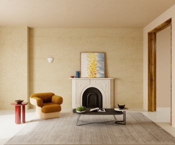 Modern A Living Room-ID:401957994