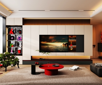Modern A Living Room-ID:926369915