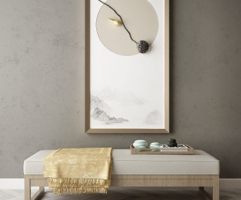 New Chinese Style Sofa Stool-ID:431773909