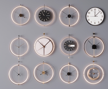 Nordic Style Wall Clock-ID:604382046