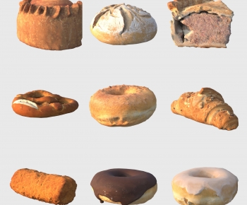 Modern Bread Cake-ID:882759158