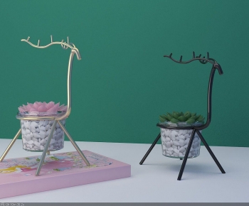 Modern Desktop Plant-ID:618813991