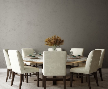Modern Dining Table And Chairs-ID:997385984