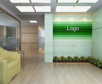Modern Office Reception Desk-ID:326881899