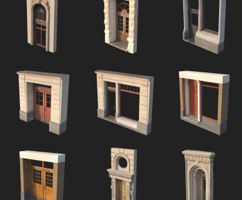 European Style Door-ID:209914929