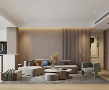 Modern A Living Room-ID:364676951