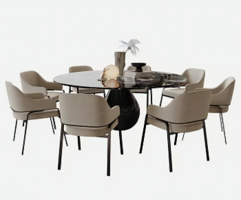Modern Dining Table And Chairs-ID:182657007