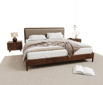 Modern Double Bed-ID:184024102