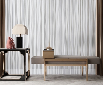 New Chinese Style Sofa Stool-ID:643800971