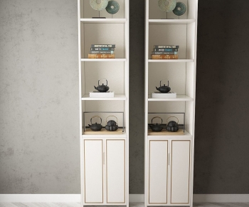 New Chinese Style Decorative Cabinet-ID:613931899