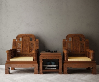 Chinese Style Lounge Chair-ID:159863959