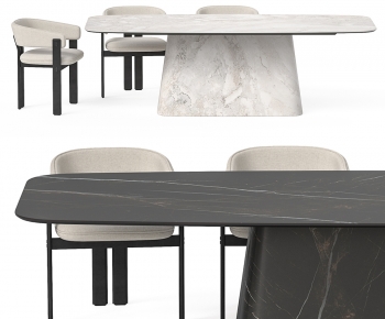 Modern Dining Table And Chairs-ID:901623964