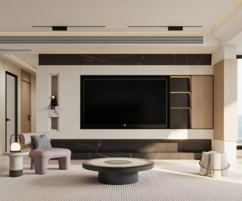 Modern A Living Room-ID:996681937