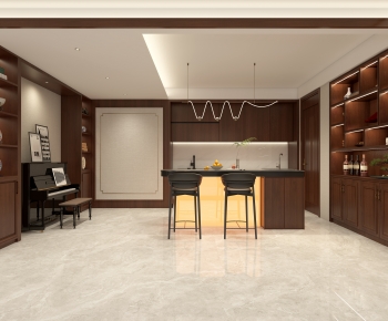 New Chinese Style Bar Area-ID:229980919