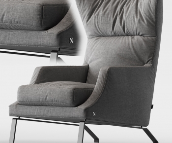 Modern Single Sofa-ID:348420145