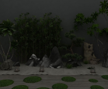 New Chinese Style Rockery Waterscape-ID:237361919