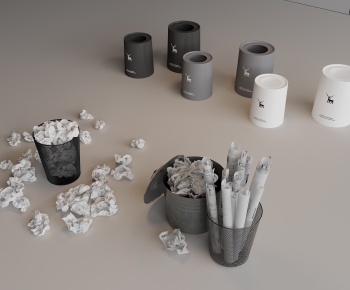 Modern Trash Can-ID:986727958