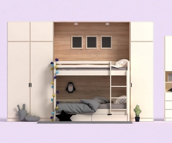Modern Bunk Bed-ID:791320821