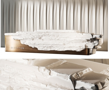 Modern Reception Desk-ID:836297048