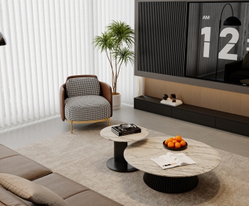 Modern A Living Room-ID:284573085
