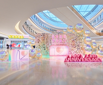 Modern Shopping Mall-ID:267642971