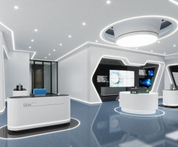 Modern Exhibition Hall-ID:859971053