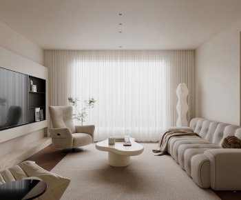 Modern A Living Room-ID:446720143