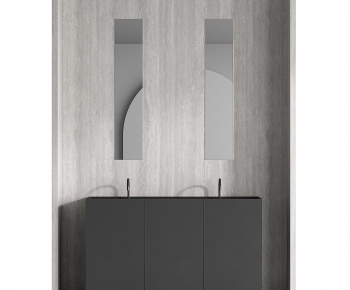 Modern Bathroom Cabinet-ID:888324022