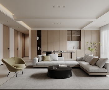 Modern A Living Room-ID:950671911