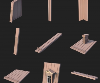 Modern Building Component-ID:171746029