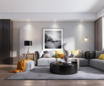 Modern A Living Room-ID:420964965