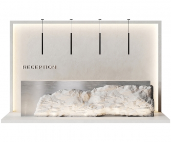 Modern Reception Desk-ID:838968044