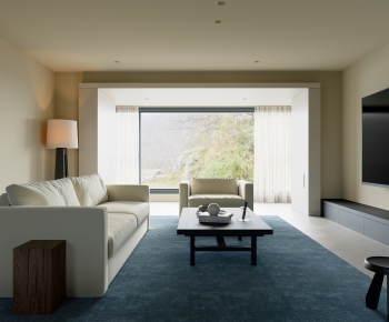 Modern A Living Room-ID:755913028